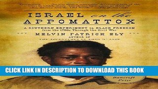 Read Now Israel on the Appomattox: A Southern Experiment in Black Freedom from the 1790s Through