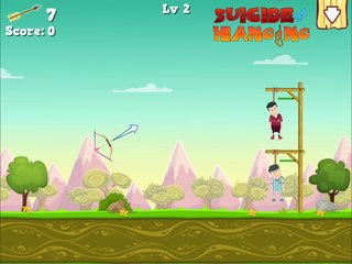 Suicide By Hanging - Free Archery Shooting GamesSuicide