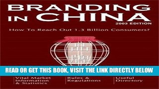 [Free Read] Branding in China 2003 Free Online