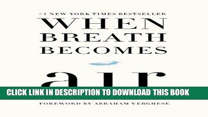 Best Seller When Breath Becomes Air Free Read