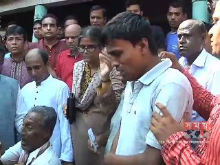 আ.লীগের প্রতিনিধি দলের নাসির নগরে হামলার স্থান পরিদর্শন