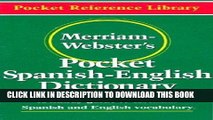 Read Now Merriam-Webster s Pocket Spanish-English Dictionary (Flexible paperback) (Pocket