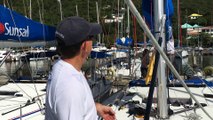 Geoff Becker's Bareboat Jib Pole