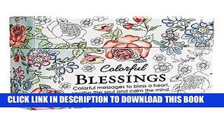 Best Seller Colorful Blessings: Cards to Color and Share Free Read