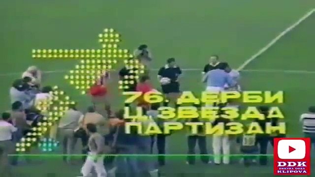 76.derbi Crvena zvezda - Partizan 2-0 (1985.)