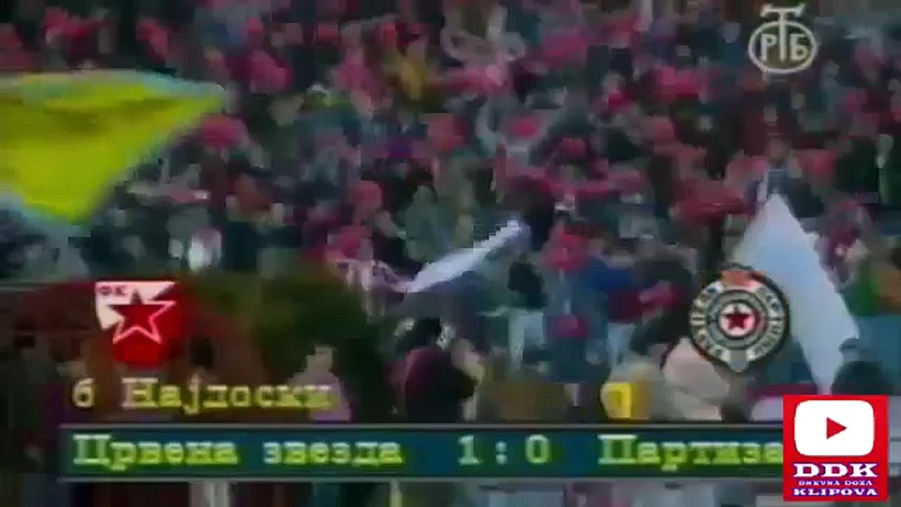 88. derbi - Crvena zvezda - Partizan 3-1 (1991.)