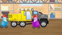 Construction Trucks Cartoon - The Truck and The Crane Adventures - Video for children Episode 6