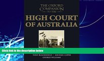 Big Deals  The Oxford Companion to the High Court of Australia  Full Ebooks Most Wanted