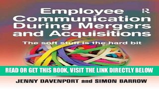 [Free Read] Employee Communication During Mergers and Acquisitions Full Online