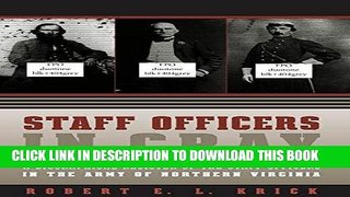 Read Now Staff Officers in Gray: A Biographical Register of the Staff Officers in the Army of