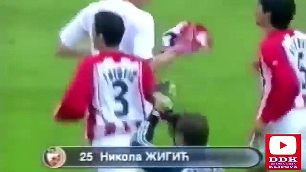 Crvena zvezda - Partizan 2-0  Polufinale kupa (2005.)