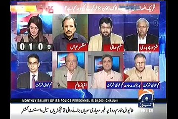 Retreat and Charge are tactics of a war, this is a consistent war between evil and good - Hassan Nisar on Imran Khan's decision