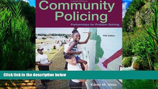 Big Deals  Community Policing: Partnerships for Problem Solving  Best Seller Books Best Seller