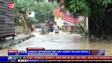 Banjir Bandang di Balikpapan Surut