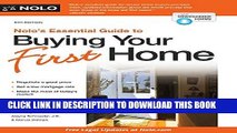 [Free Read] Nolo s Essential Guide to Buying Your First Home (Nolo s Essential Guidel to Buying
