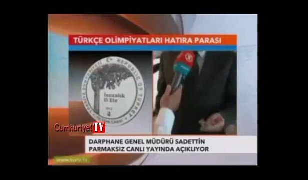 Sadettin Parmaksız STV canlı yayınında Türkçe Olimpiyatları parasını böyle tanıtmıştı