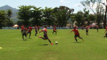 Flamengo faz treino em campo reduzido com movimentação intensa e muitos gols