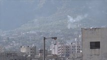 الحوثيون يقصفون مواقع الجيش والمقاومة بتعز