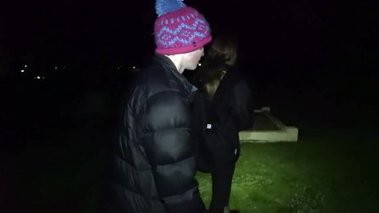 Fairy sighting or creepy bug attack!!! Caught on video in Westbury cemetery. Part 1 (FULL)