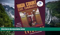 Deals in Books  Evidence (High Court Case Summaries Ser)  Premium Ebooks Online Ebooks