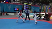 1st Asian Cadet Taekwondo Championships. Final female -33