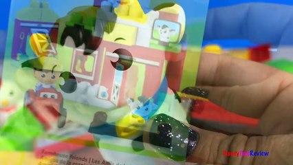 MEGABLOKS FARMHOUSE FRIENDS WITH THREE BLOCK BUDDIES FARMER CHICKEN COW TRACTOR WITH STOP MOTION-5m6Zg44ANLc
