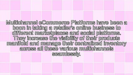 The Very Versatile Inventory of a Multichannel eCommerce Platform