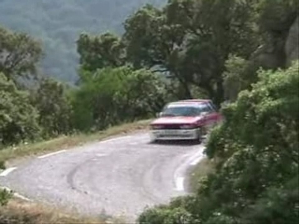 video R11 turbo rallye Plan de la Tour