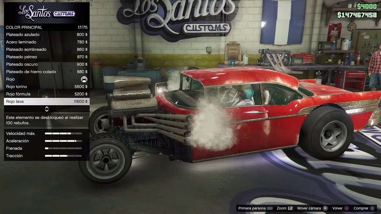 GTA 5 ONLINE 1.36- TUNEANDO EL DECLASSE TORNADO RAT ROD