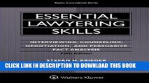 Ebook Essential Lawyering Skills (Aspen Coursebook) Free Read