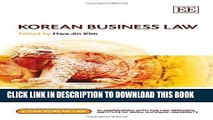 Read Now Korean Business Law (Elgar Korean Law series) Download Book