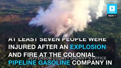 Largest US pipeline shuts down after deadly blast in Alabama