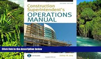 READ FULL  Construction Superintendent Operations Manual  Premium PDF Full Ebook