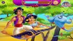 Jasmine and Aladdin Kissing - Princess Jasmine and Prince Aladdin