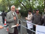 London-Based Kashmiris Protest Against Pakistan for Suppression