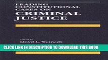 Read Now Leading Constitutional Cases on Criminal Justice (Leading Constitutional Cases on