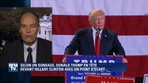 Présidentielle US: un sondage donne Trump devant Clinton