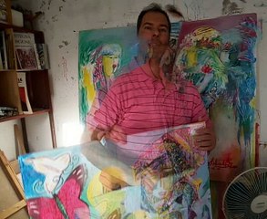 L'ArTiStE SAMI SAHLI vous salue de son atelier