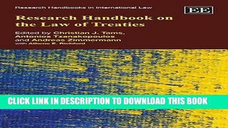 Read Now Research Handbook on the Law of Treaties (Research Handbooks in International Law series)