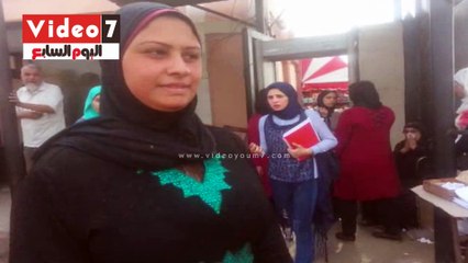 صلح طالبة جامعة طنطا وحارسة الأمن