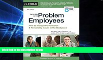 READ FULL  Dealing With Problem Employees: How to Manage Performance   Personal Issues in the