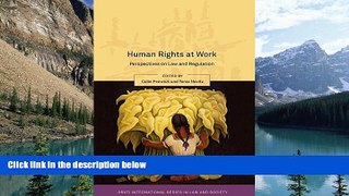 Books to Read  Human Rights at Work: Perspectives on Law and Regulation (Onati International