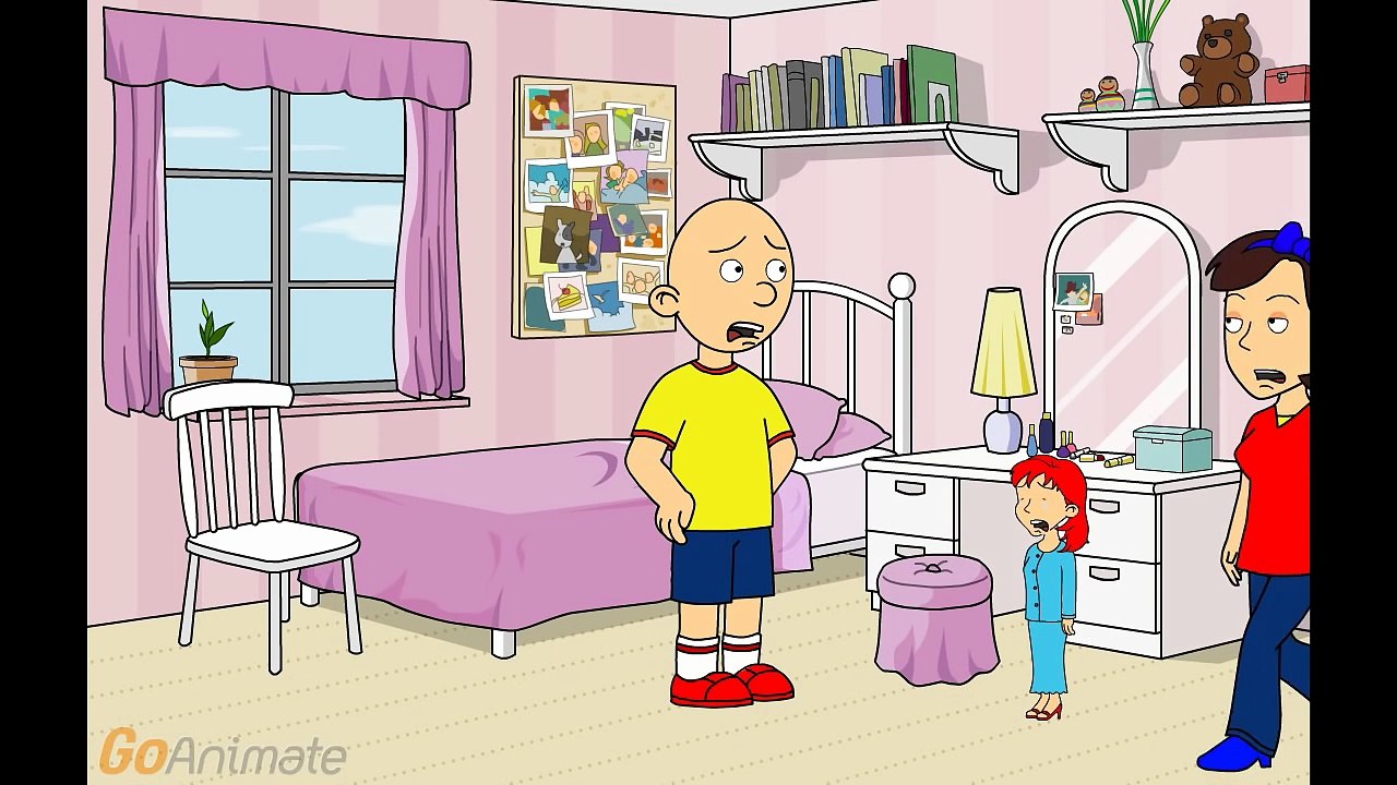 Caillou gets grounded 10 days in a row