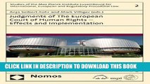 Best Seller Judgments of the European Court of Human Rights - Effects and Implementation (Studies