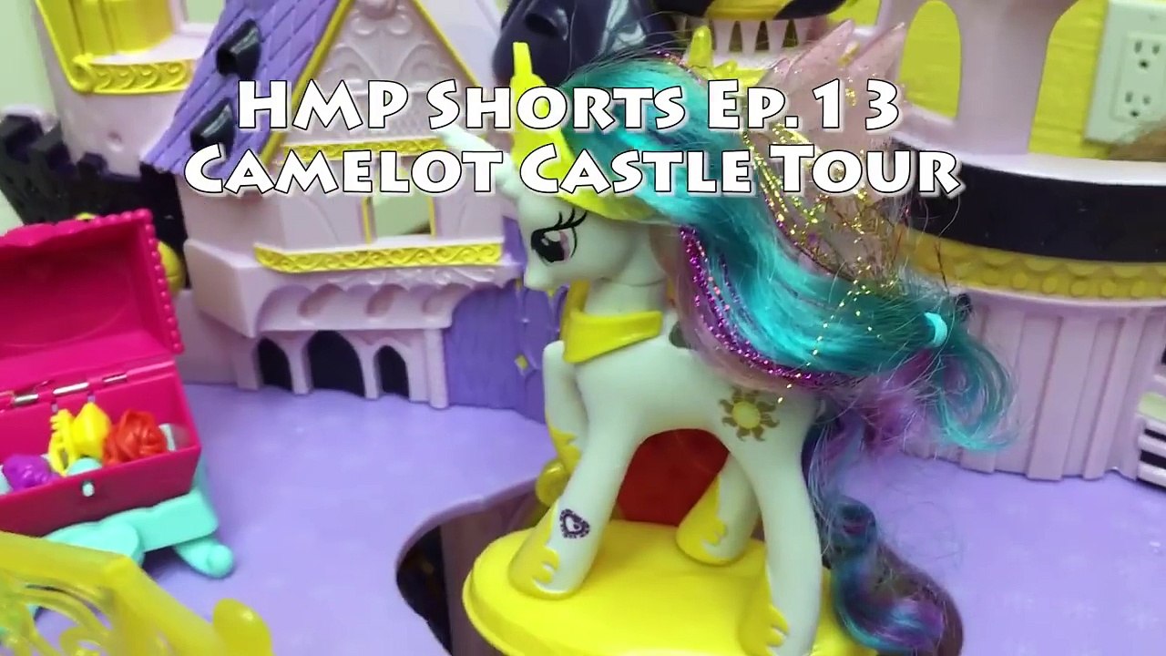 BIG MY LITTLE PONY CANTERLOT CASTLE House Tour with Spike & Fluttershy HMP Shorts Ep. 13-b2WsorD4aRM