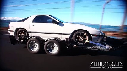 Airbagged Trailer – The Ultimate Car Trailer For Smooth Towing And Easy Loading!