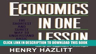 [PDF] Economics in One Lesson Download Free