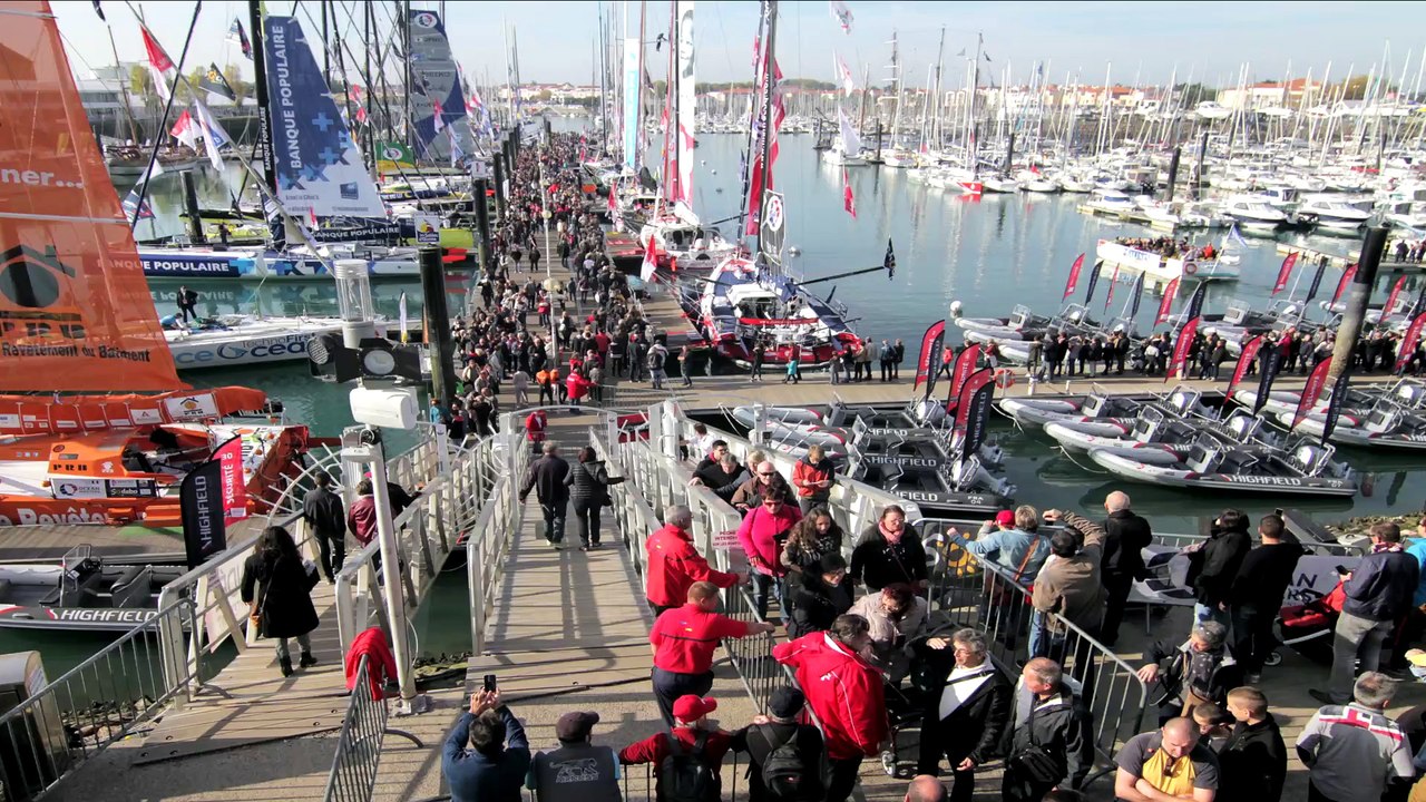 Le Ponton du Vendée Globe au 1er novembre - Voile Banque Populaire
