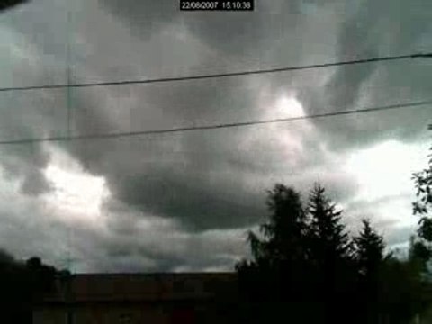 Nuages en accéléré