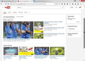 MY NEW YOUTUBE CHANNEL PLEASE SUBSCRIBE IT